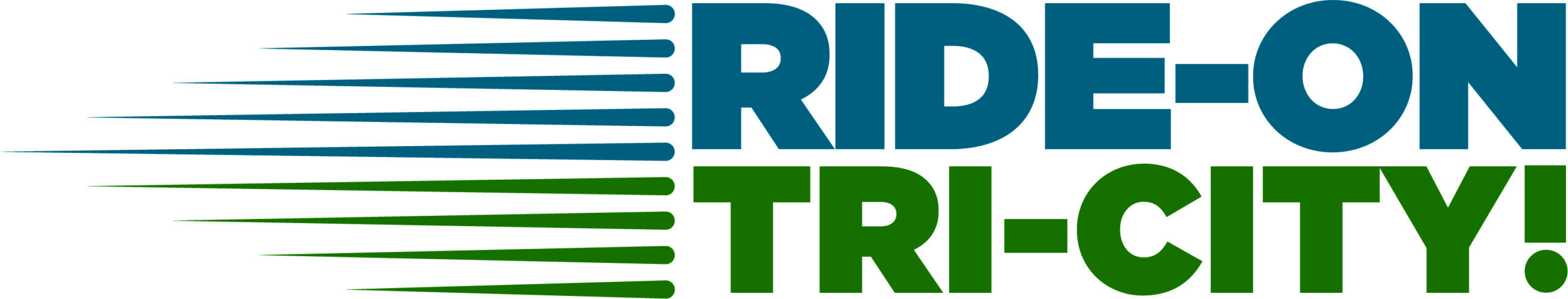 Ride-On Tri-City! logo